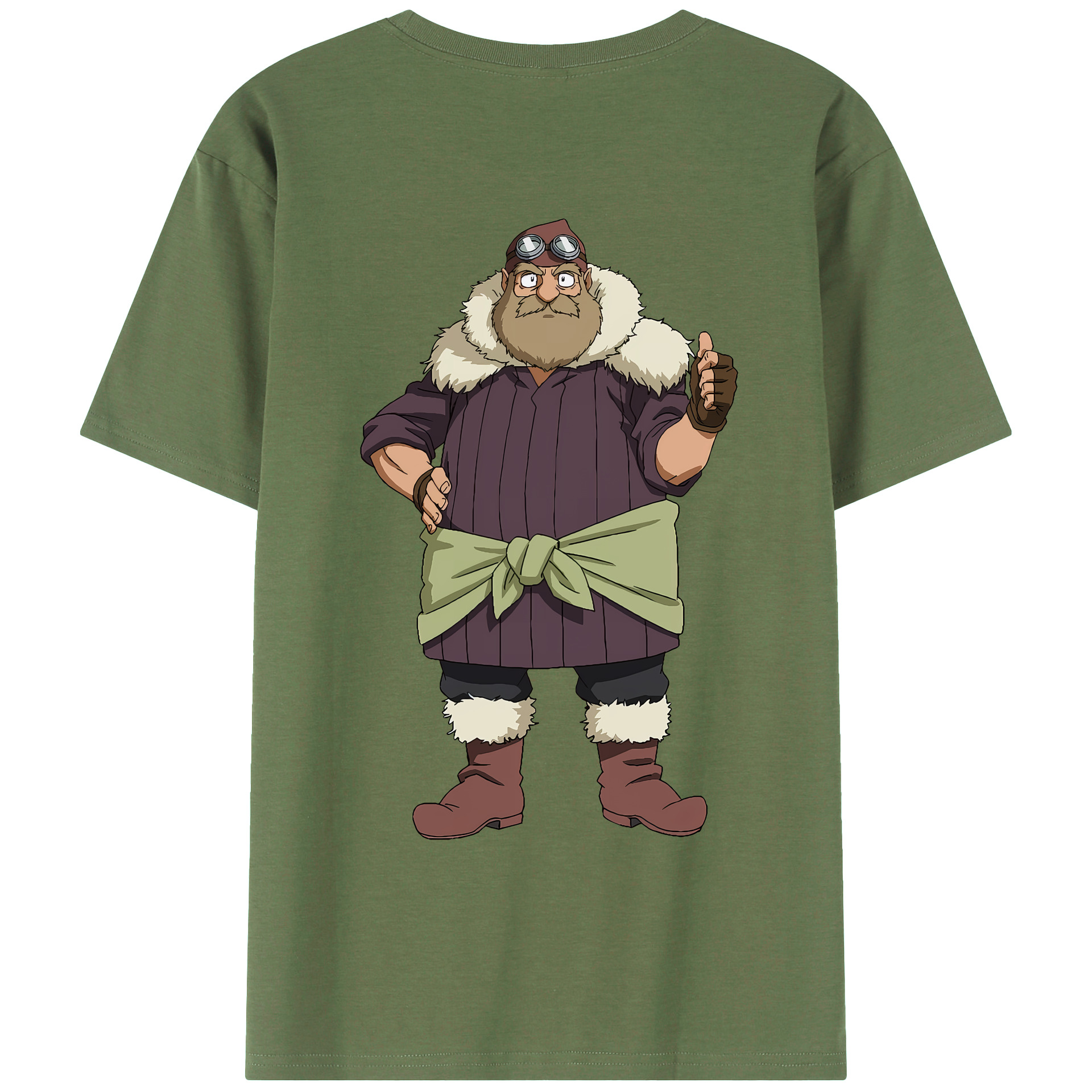 （画像用） 転スラ Regarding Reincarnated to Slime 綿100％ メンズ半袖Tシャツ（バックプリント） 通気性